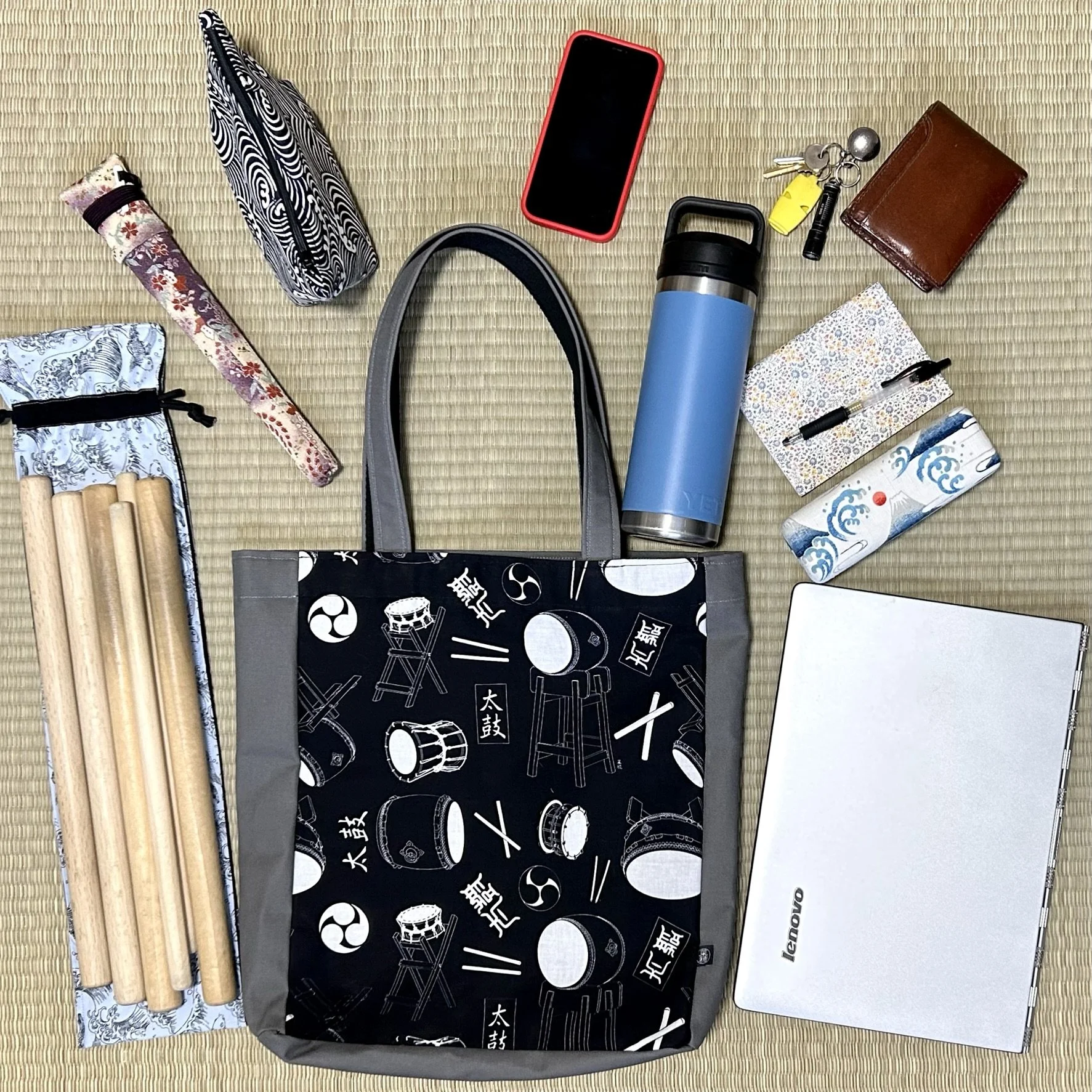 Tote Bags — Handmade Japanese products for home and Taiko